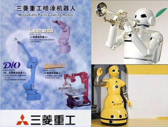 三菱噴涂機(jī)器人春節(jié)不打烊，海藍(lán)機(jī)電道一聲：新春快樂！