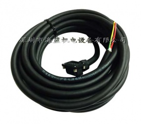 三菱電機電源線MR-PWS1CBL5M-A1-L，三菱MR-JE，MR-J4,MR-J3系列電機專用