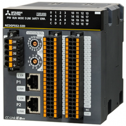 三菱cc-link NZ2GFCF1-32D 32點(diǎn) DC24V（漏型）輸入，遠(yuǎn)程模塊、FCN式